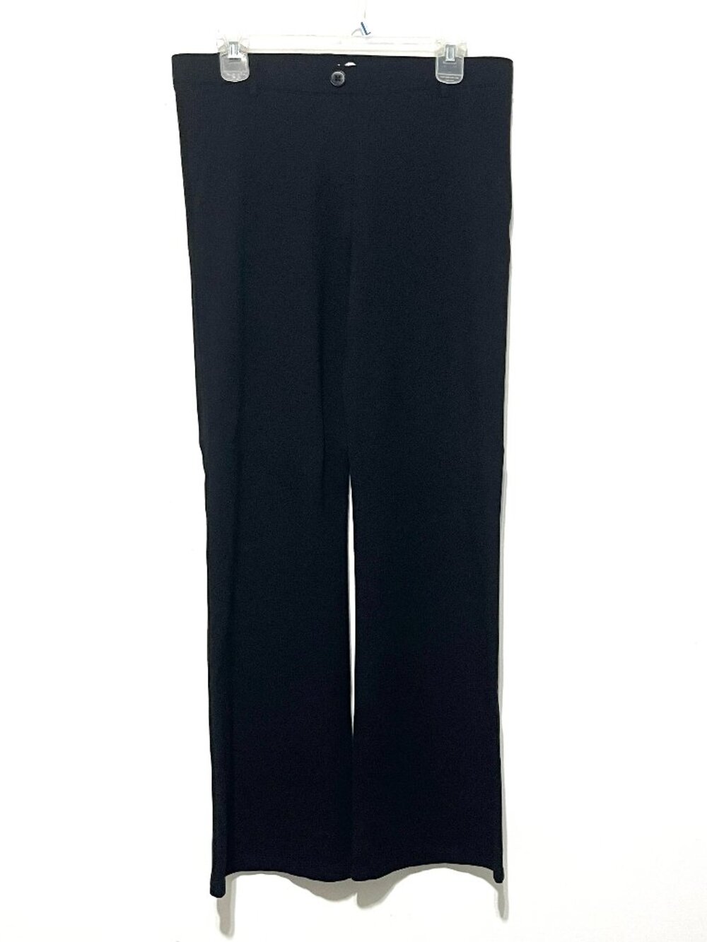 Betabrand Womens Classic DPYP Dress Yoga Pants Bootcut L Black Office Minimalist